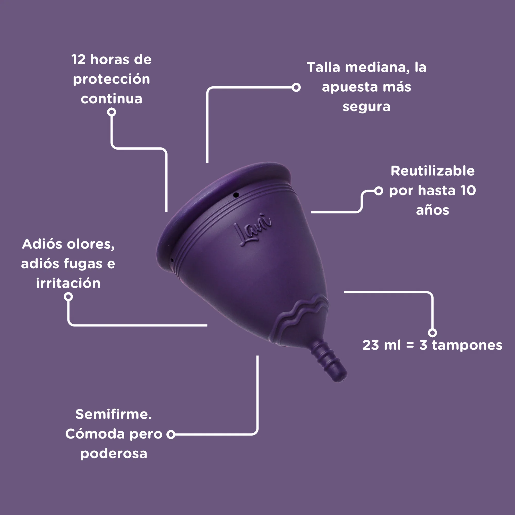 Copa menstrual Lani Clásica - Image 4