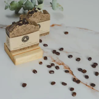 Jabón artesanal de Café y cacao